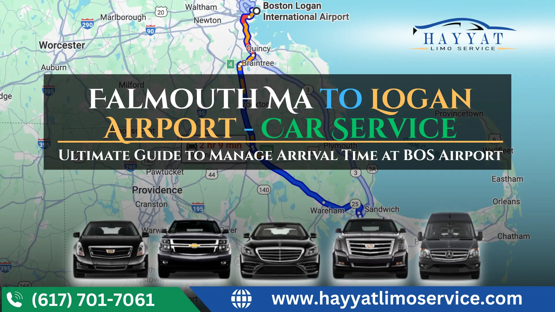 Falmouth MA to Logan Airport